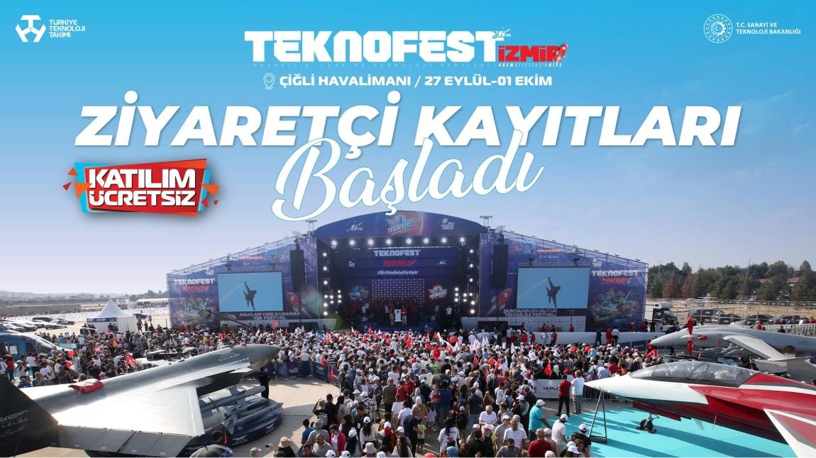 TEKNOFEST İzmir Ziyaretçi Kayıtları Başladı!